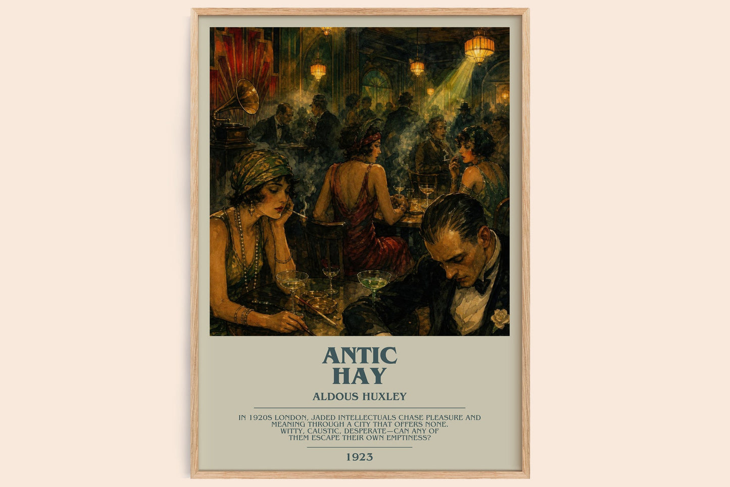 Antic Hay Bookish Wall Art by Aldous Huxley
