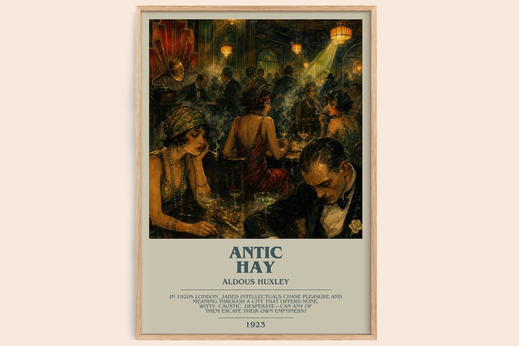 Antic Hay Bookish Wall Art by Aldous Huxley