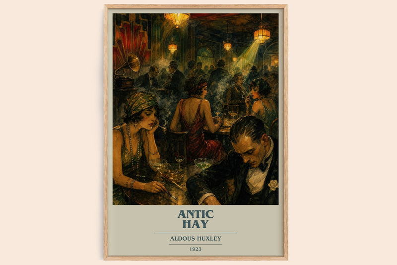 Antic Hay Book Cover Poster by Aldous Huxley