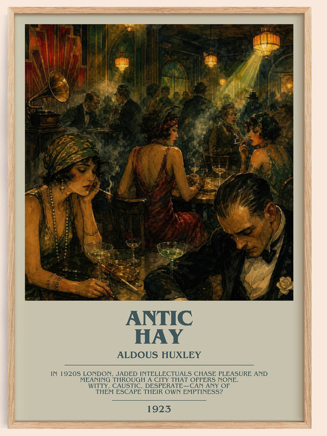 Antic Hay Bookish Wall Art by Aldous Huxley