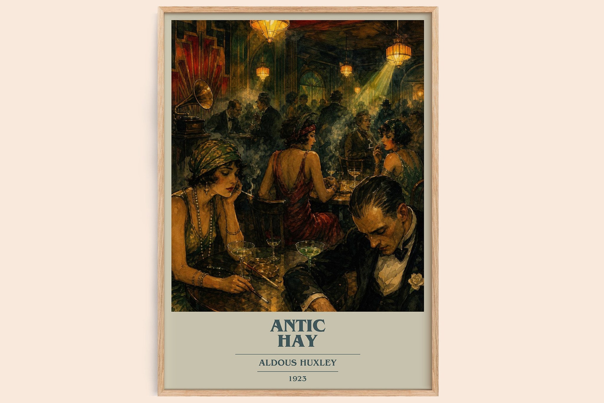Antic Hay Book Cover Poster by Aldous Huxley