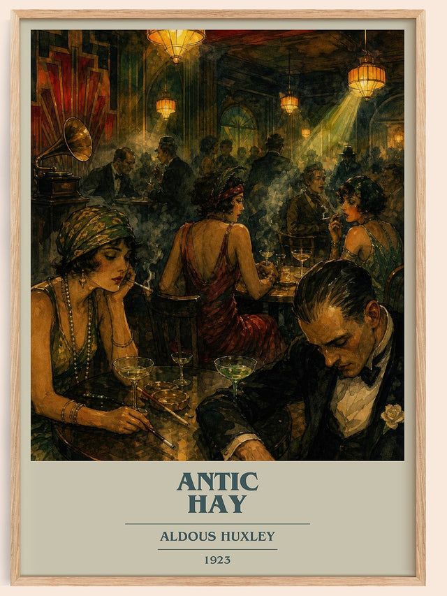 Antic Hay Book Cover Poster by Aldous Huxley