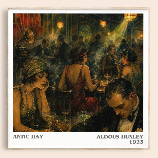 Antic Hay Literary Art Print by Aldous Huxley
