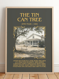 The Tin Can Tree Minimalist Book Poster by Anne Tyler – image 2