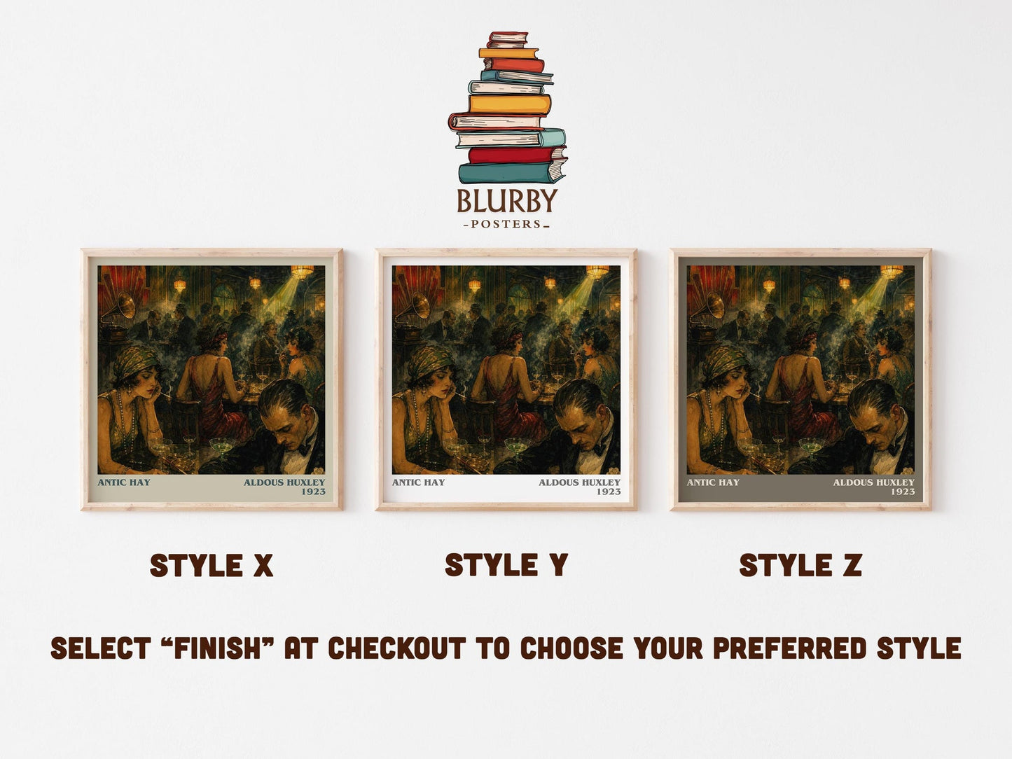 Antic Hay Literary Art Print by Aldous Huxley