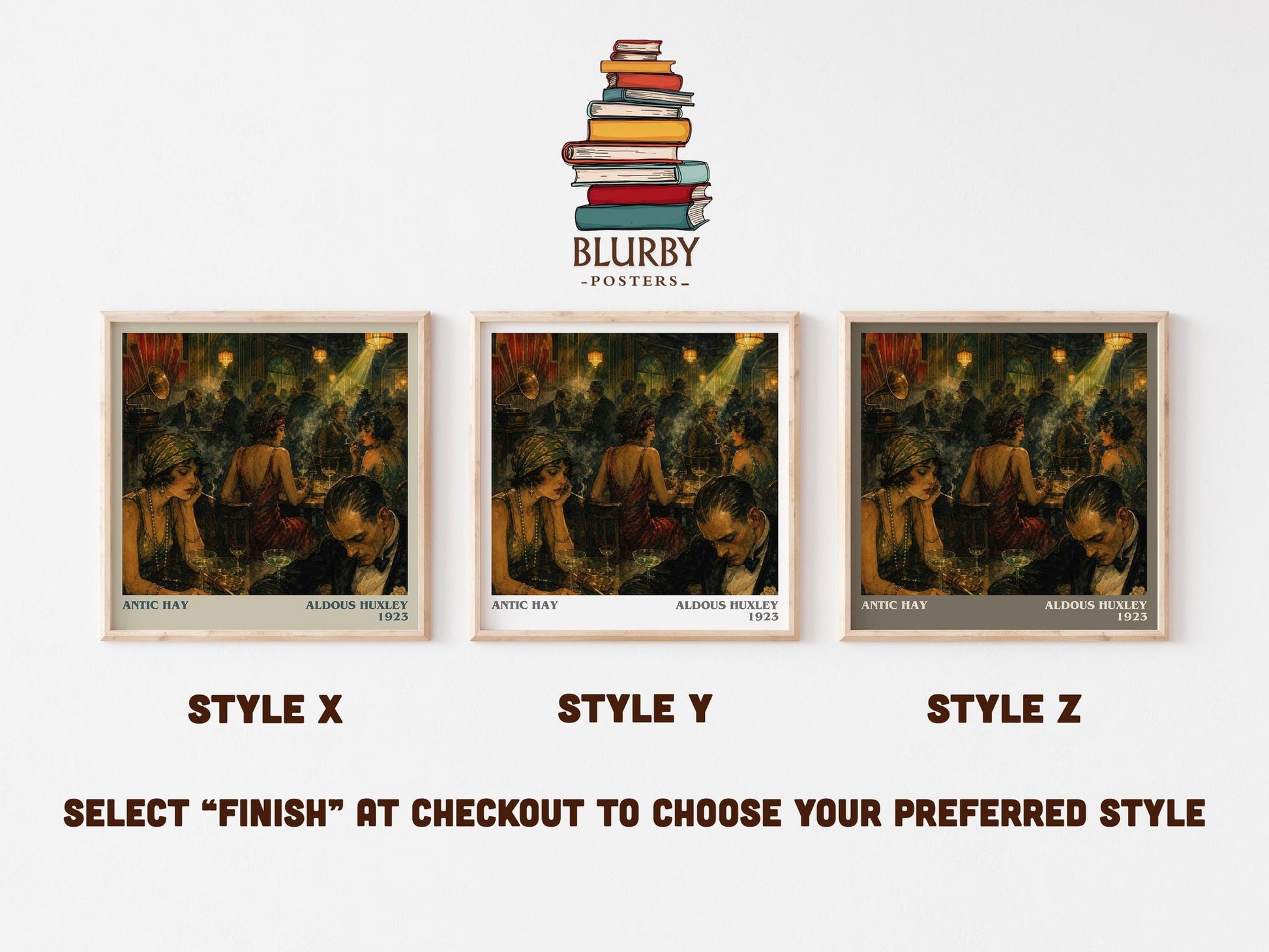 Antic Hay Literary Art Print by Aldous Huxley