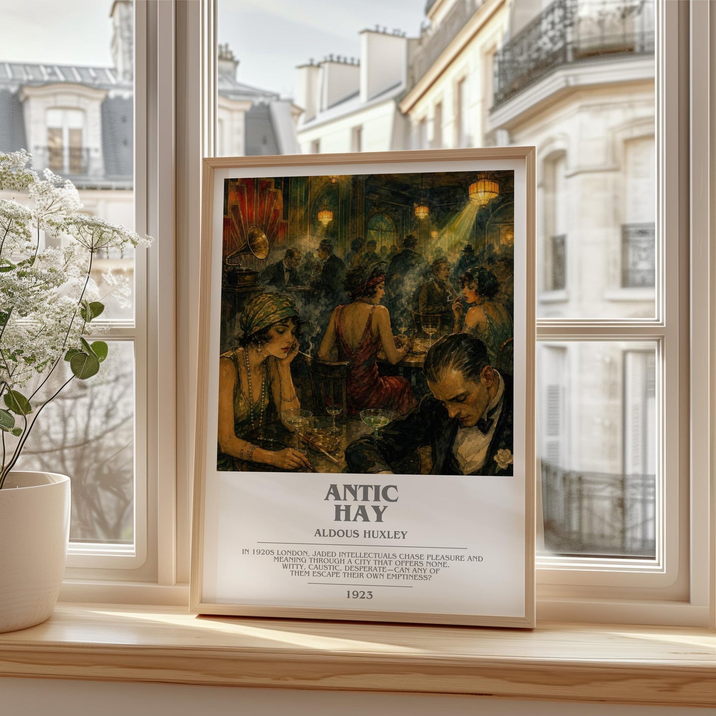 Antic Hay Bookish Wall Art by Aldous Huxley