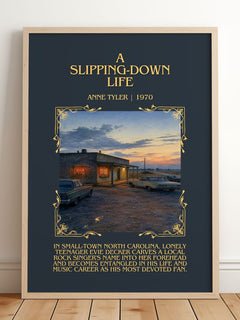 A Slipping-Down Life Minimalist Book Poster by Anne Tyler – image 2