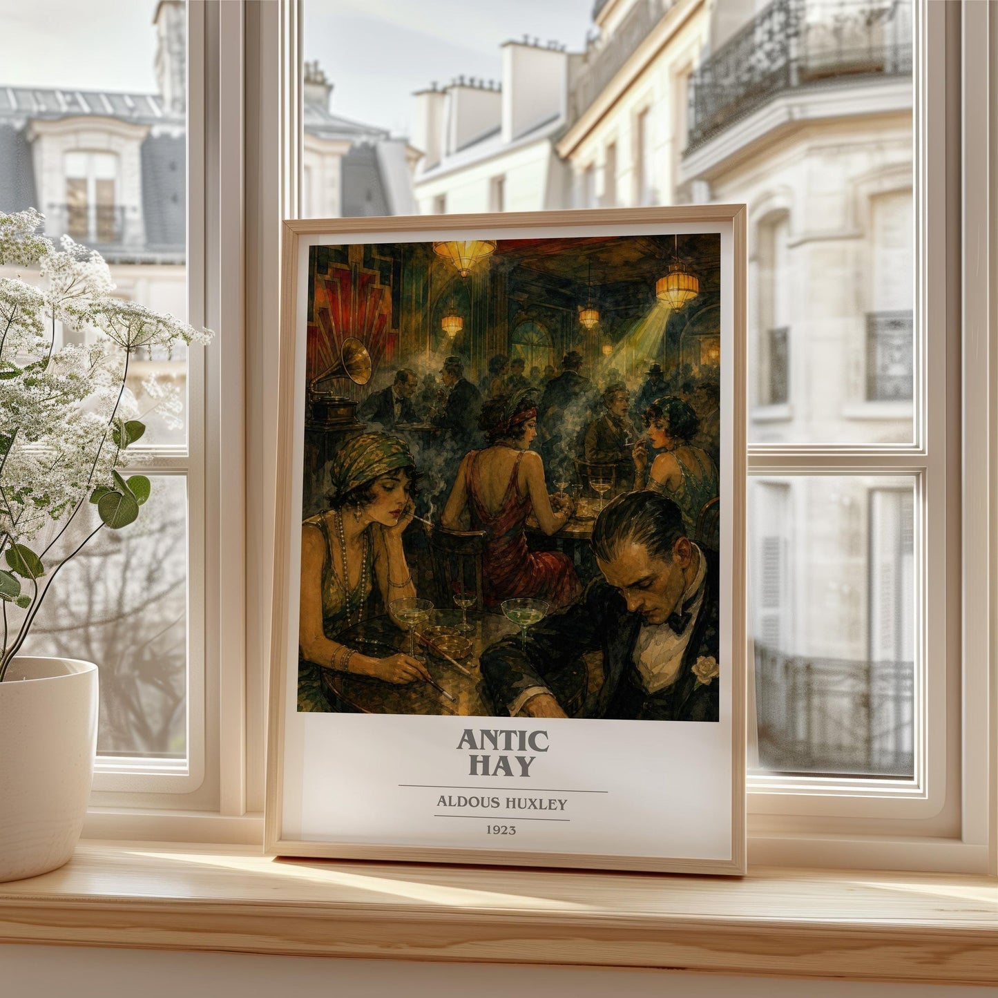Antic Hay Book Cover Poster by Aldous Huxley
