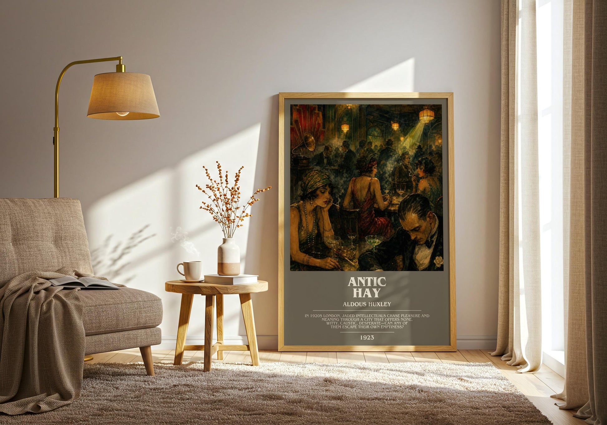 Antic Hay Bookish Wall Art by Aldous Huxley