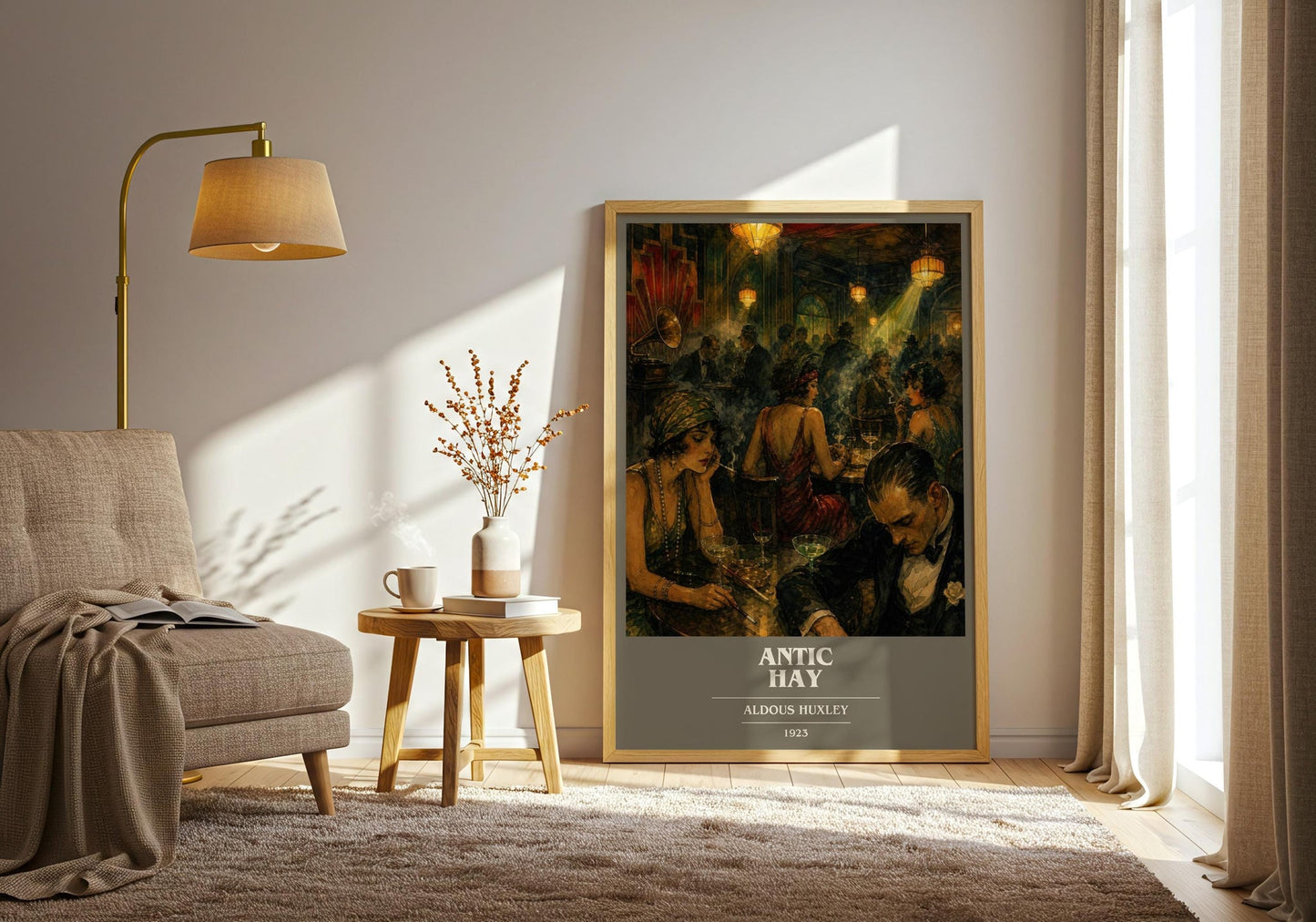 Antic Hay Book Cover Poster by Aldous Huxley