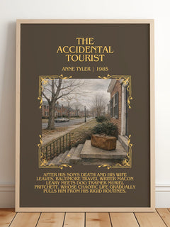 The Accidental Tourist Minimalist Book Poster by Anne Tyler – image 2