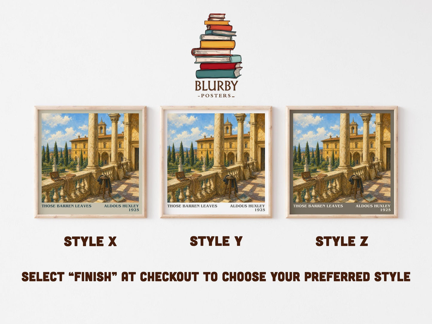 Those Barren Leaves Literary Art Print by Aldous Huxley
