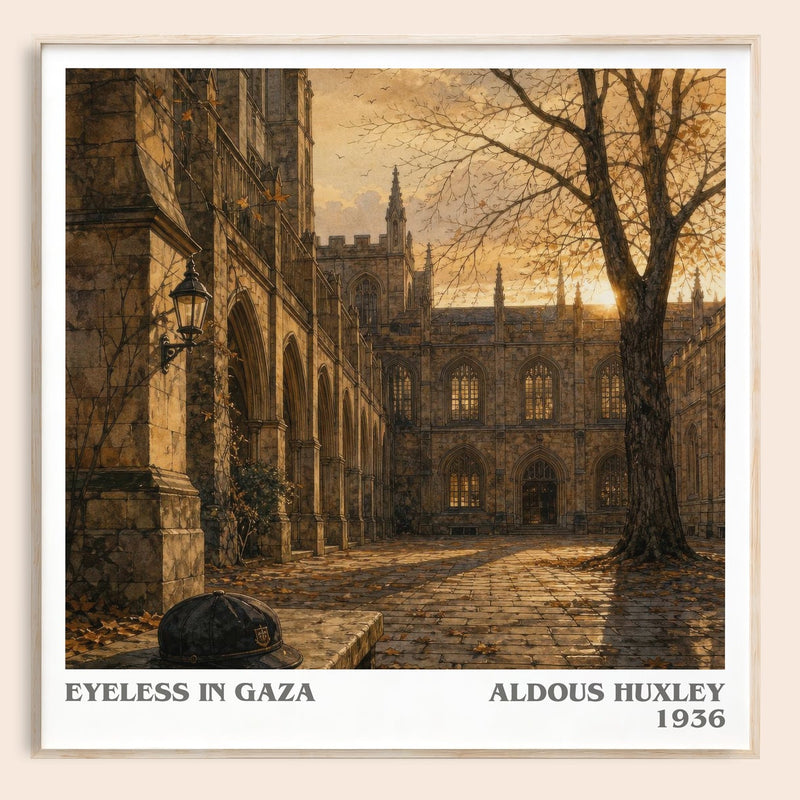 Eyeless In Gaza Literary Art Print by Aldous Huxley