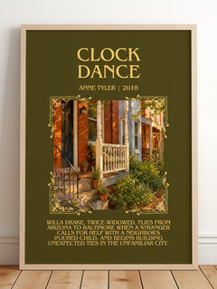 Clock Dance Minimalist Book Poster by Anne Tyler – image 2