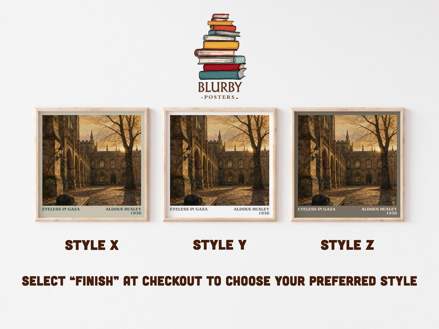 Eyeless In Gaza Literary Art Print by Aldous Huxley