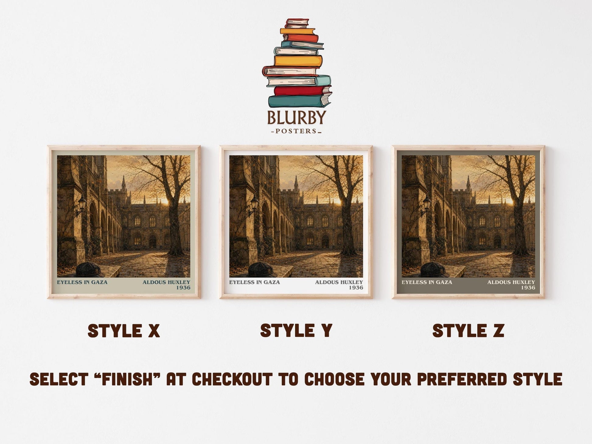 Eyeless In Gaza Literary Art Print by Aldous Huxley