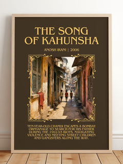 The Song Of Kahunsha Minimalist Book Poster by Anosh Irani – image 2