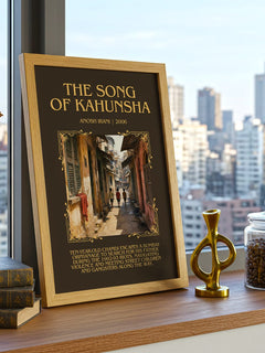 The Song Of Kahunsha Minimalist Book Poster by Anosh Irani – image 3