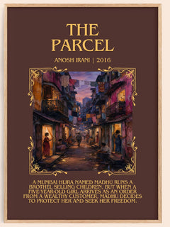 The Parcel Minimalist Book Poster by Anosh Irani – image 1