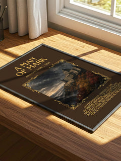 A Man Of Mark Minimalist Book Poster by Anthony Hope – image 4