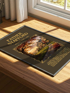 Father Stafford Minimalist Book Poster by Anthony Hope – image 4