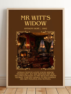 Mr Witt'S Widow Minimalist Book Poster by Anthony Hope – image 2