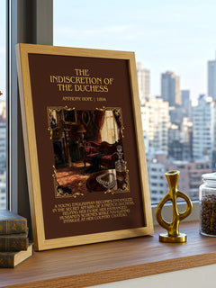 The Indiscretion Of The Duchess Minimalist Book Poster by Anthony Hope – image 3