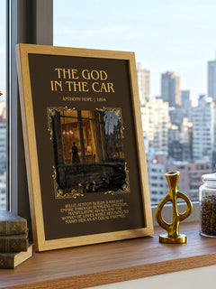 The God In The Car Minimalist Book Poster by Anthony Hope – image 3