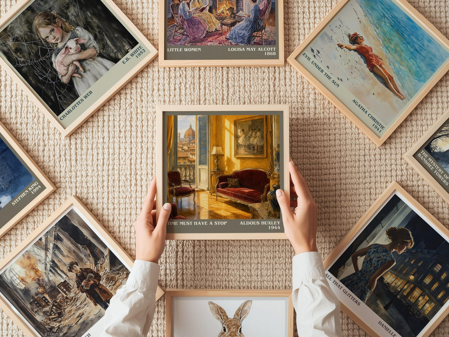 Time Must Have A Stop Literary Art Print by Aldous Huxley