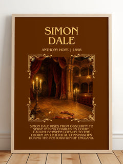 Simon Dale Minimalist Book Poster by Anthony Hope – image 2