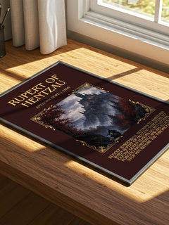 Rupert Of Hentzau Minimalist Book Poster by Anthony Hope – image 4