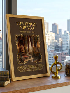 The King'S Mirror Minimalist Book Poster by Anthony Hope – image 3