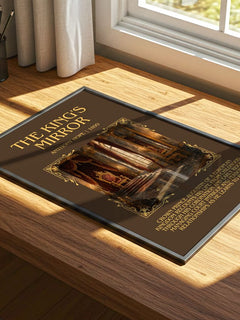 The King'S Mirror Minimalist Book Poster by Anthony Hope – image 4