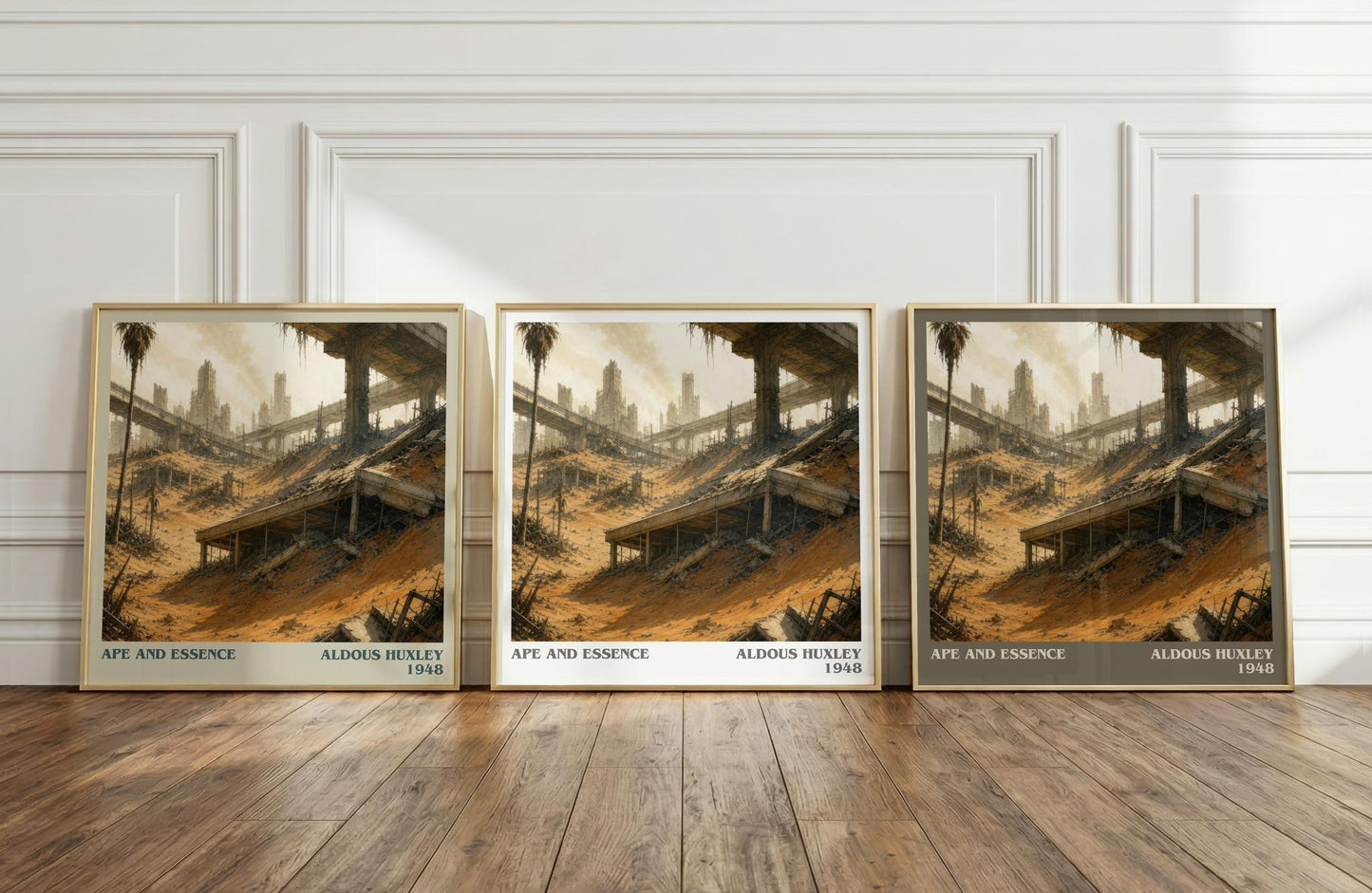 Ape And Essence Literary Art Print by Aldous Huxley