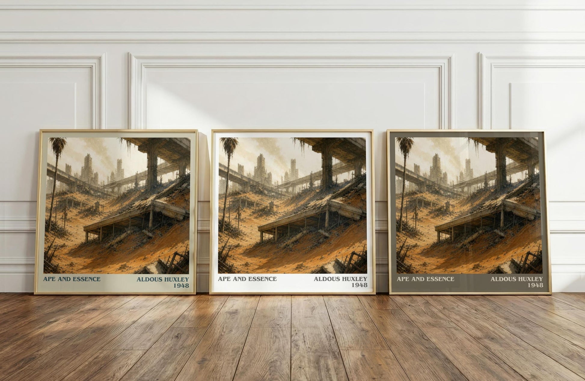 Ape And Essence Literary Art Print by Aldous Huxley
