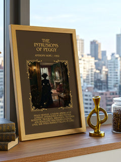 The Intrusions Of Peggy Minimalist Book Poster by Anthony Hope – image 3