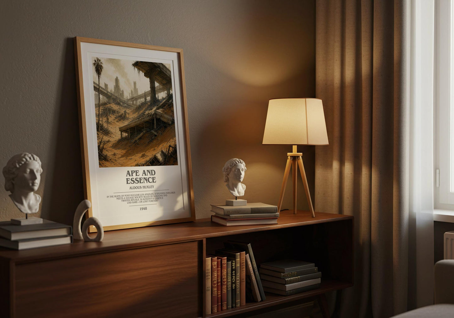 Ape And Essence Bookish Wall Art by Aldous Huxley