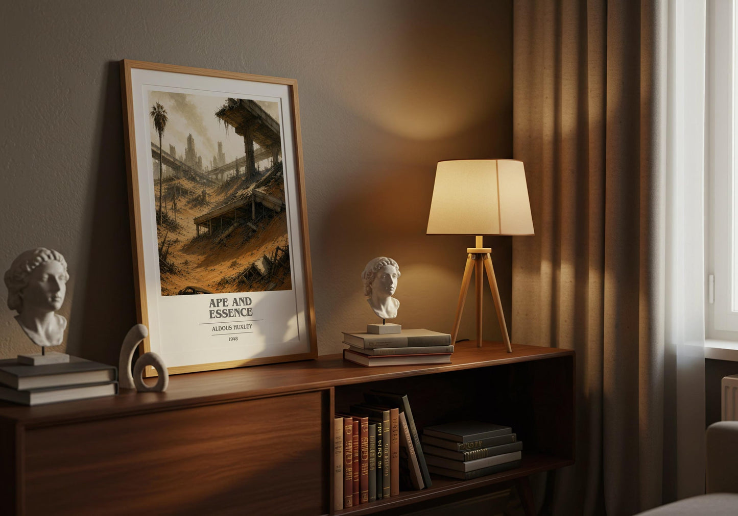 Ape And Essence Book Cover Poster by Aldous Huxley