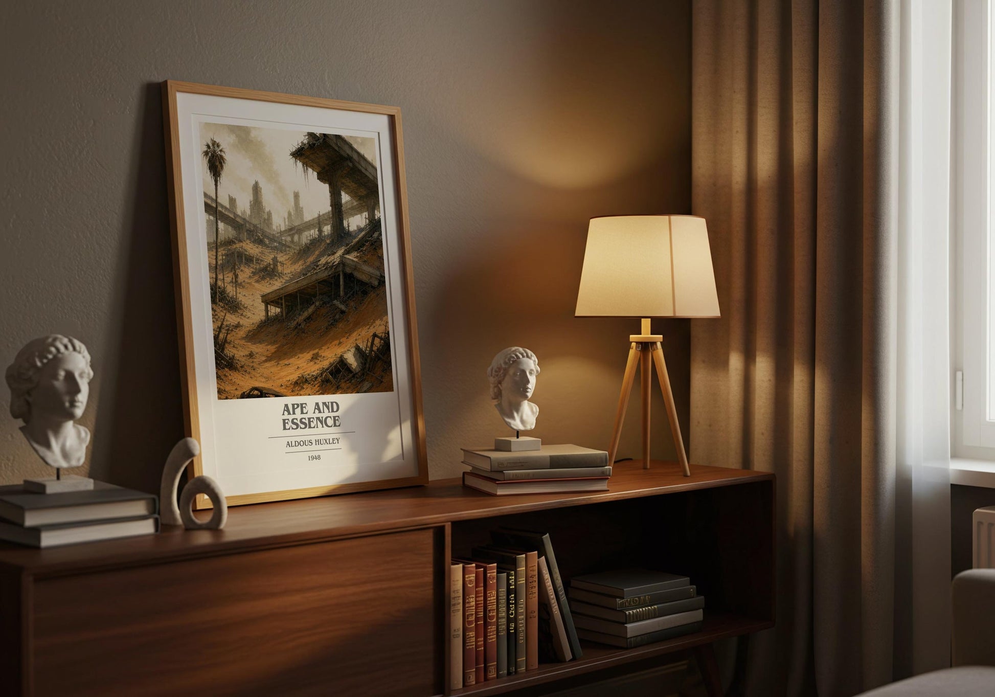 Ape And Essence Book Cover Poster by Aldous Huxley