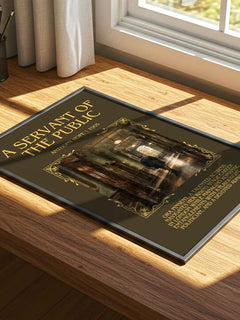 A Servant Of The Public Minimalist Book Poster by Anthony Hope – image 4