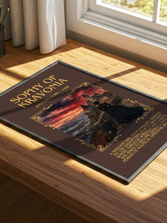 Sophy Of Kravonia Minimalist Book Poster by Anthony Hope – image 4