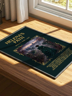 Helena'S Path Minimalist Book Poster by Anthony Hope – image 4