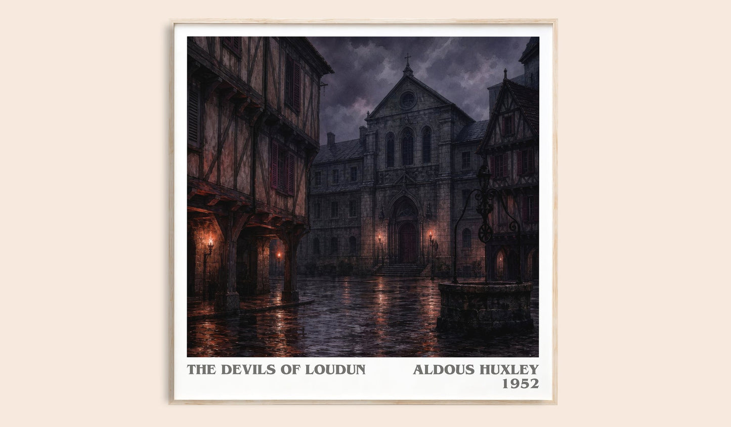 The Devils Of Loudun Literary Art Print by Aldous Huxley