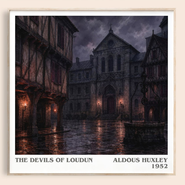 The Devils Of Loudun Literary Art Print by Aldous Huxley