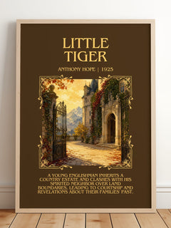 Little Tiger Minimalist Book Poster by Anthony Hope – image 2