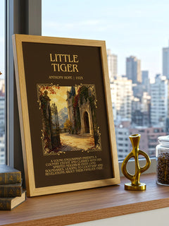 Little Tiger Minimalist Book Poster by Anthony Hope – image 3
