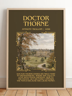 Doctor Thorne Minimalist Book Poster by Anthony Trollope – image 2