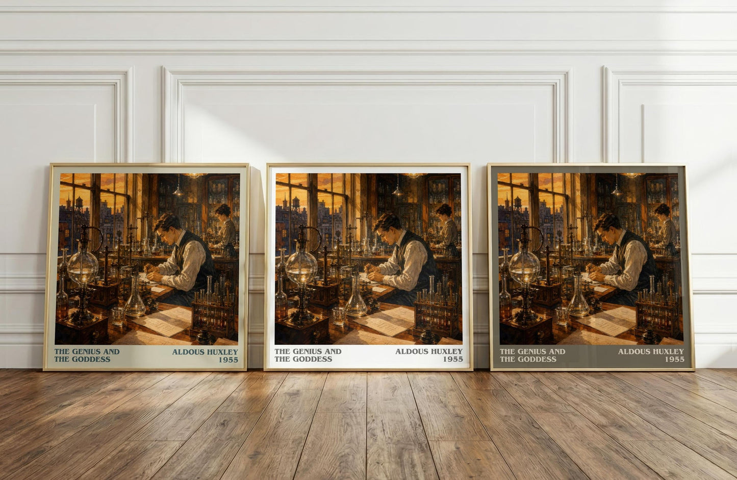 The Genius And The Goddess Literary Art Print by Aldous Huxley