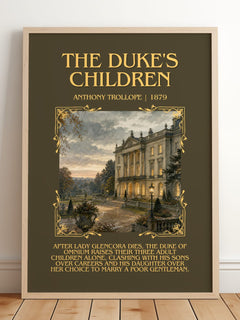 The Duke'S Children Minimalist Book Poster by Anthony Trollope – image 2